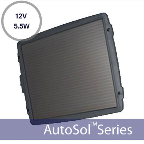 5.5 W Solar Car Charger Trickle Charger 12V