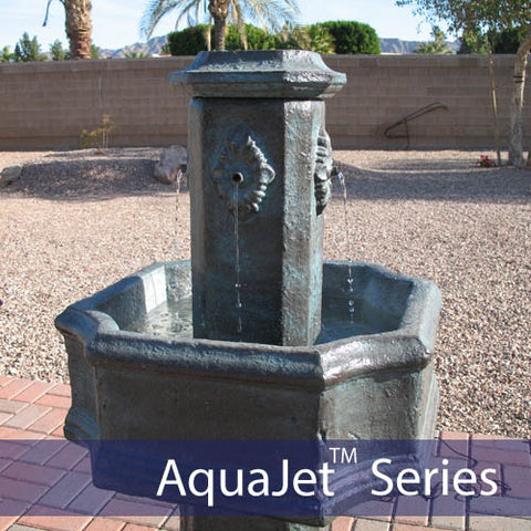 Solar Water Fountain Pump with Battery Backup 9V AquaJet Pro Kit